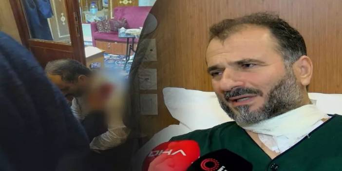Bıçaklı saldırıya uğrayan Fatih Camii imamı konuştu: Canlarını siper ettiler