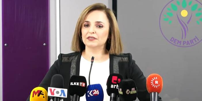 DEM Parti Sözcüsü Ayşegül Doğan: Van'a kayyım atanmak isteniyor, Kürtler ayakta ve öfkeli