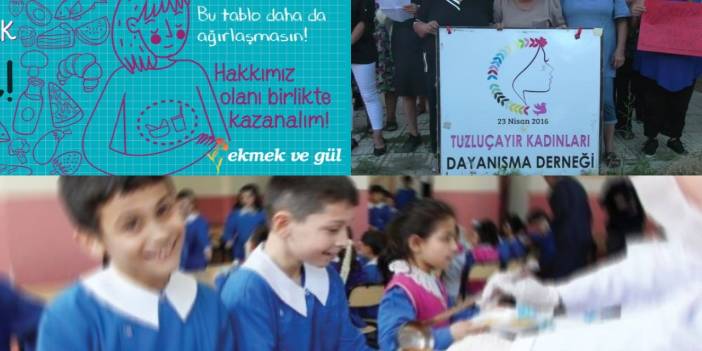 Her gün bir öğün sağlıklı yemek: Kadınlar davaya çağrı yapıyor