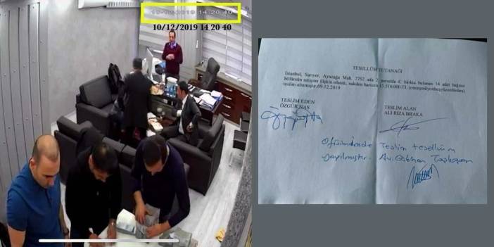 CHP'den 'Para sayma' görüntüsüne açıklama: İl binasının satın alınmasına ait