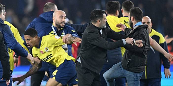 Trabzonspor maçından sonra Fenerbahçeli oyunculara saldırı