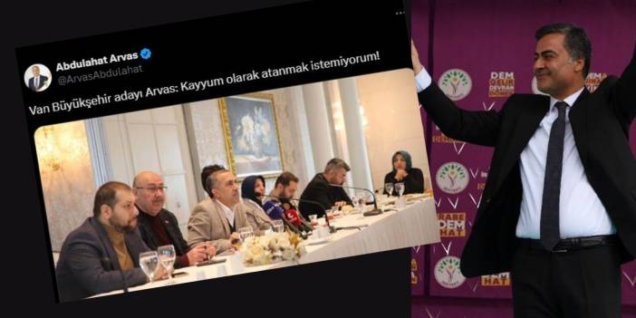 Van'ın AKP'li adayının seçimden önceki paylaşımı: 'Kayyım atanmak istemiyorum'