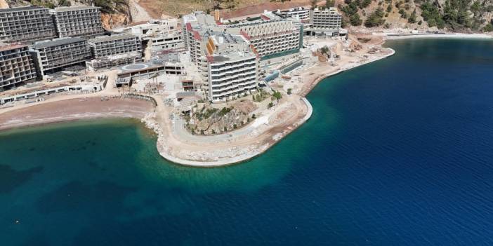 Marmaris'te Sinpaş Otel inşaatı mühürlendi 60 milyon TL ceza kesildi