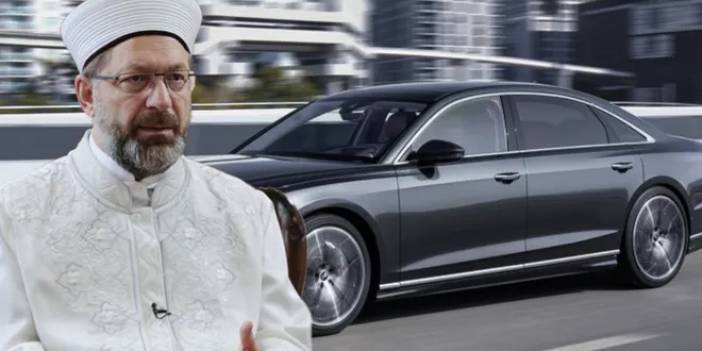 Diyanet Audi A8'i iade etmemiş, garaja çekmiş