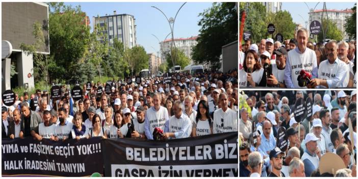 DEM Parti'nin Van'dan başlattığı 'İradeye Saygı Yürüyüşü' sürüyor