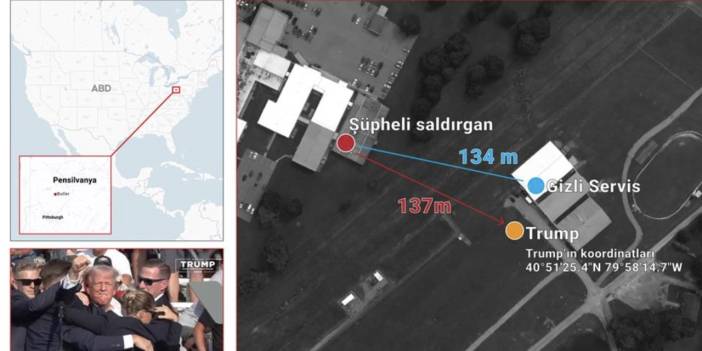 ABD Gizli Servisi: Trump'a saldırı miting alanının dışından yapıldı