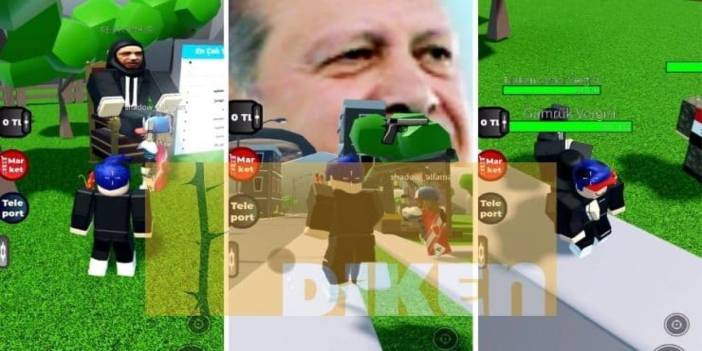 Roblox’ta Erdoğan oyunu: ‘Vergiden Kaçış (RTE)’