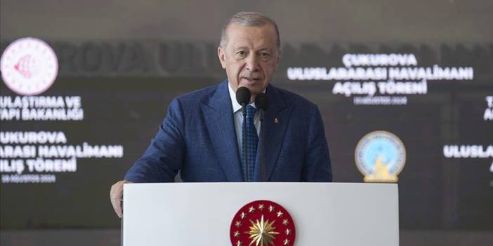 Erdoğan, Çukurova Havalimanı'nın açılışını yaptı