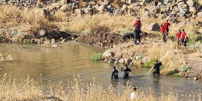 Narin'i arama çalışmaları 18'inci gününde; ihbar sonrası gölet yine arandı