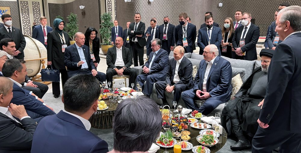 Cumhurbaşkanı Erdoğan Şanghay'da liderler zirvesinde