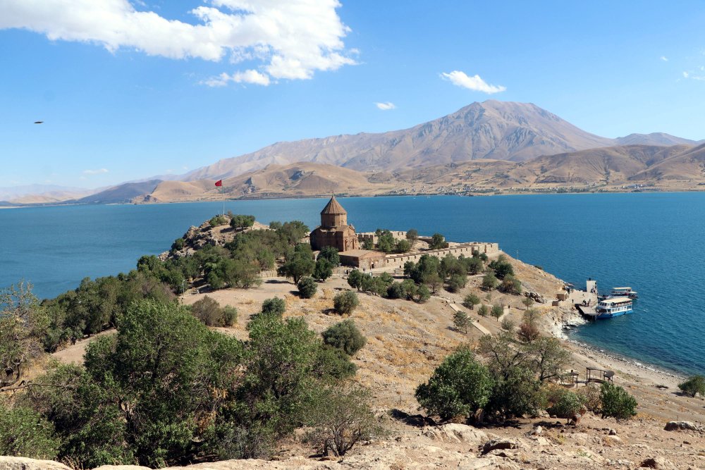 Akdamar Adası'nda 'tavşan' zararı