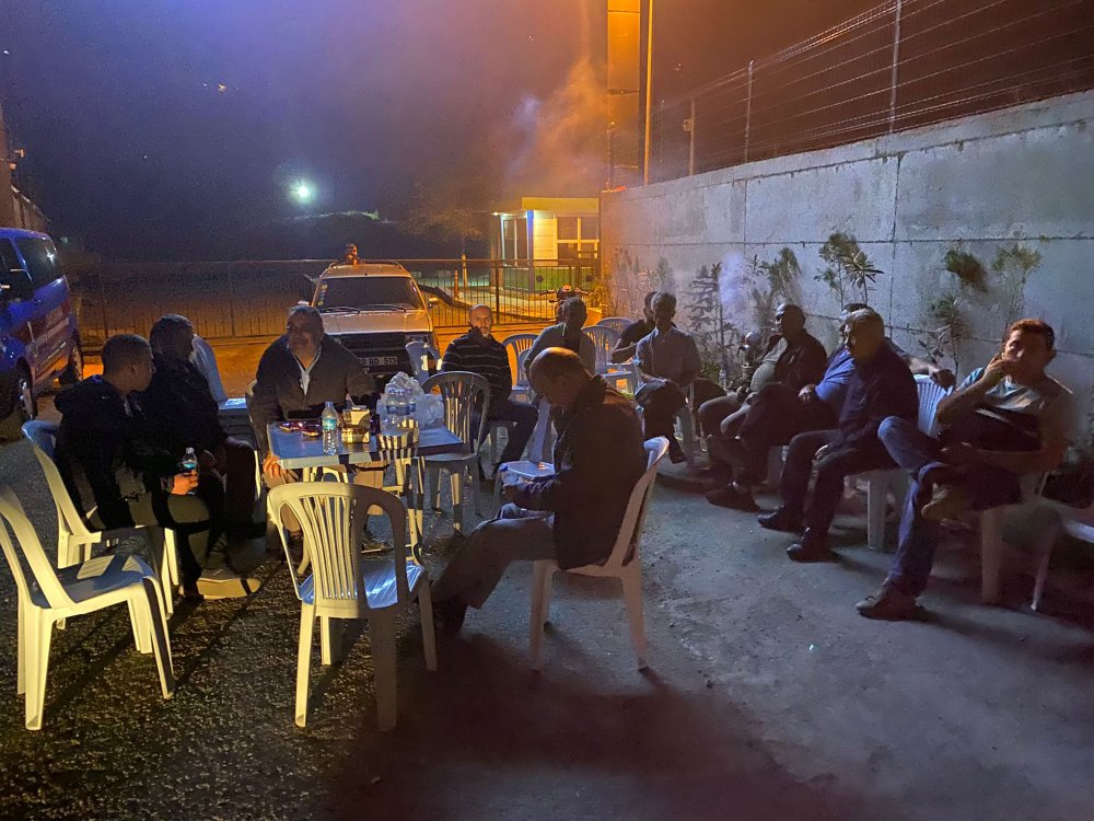 Çöp tesisinin 'kapatma kararı'nın uygulanması için nöbet