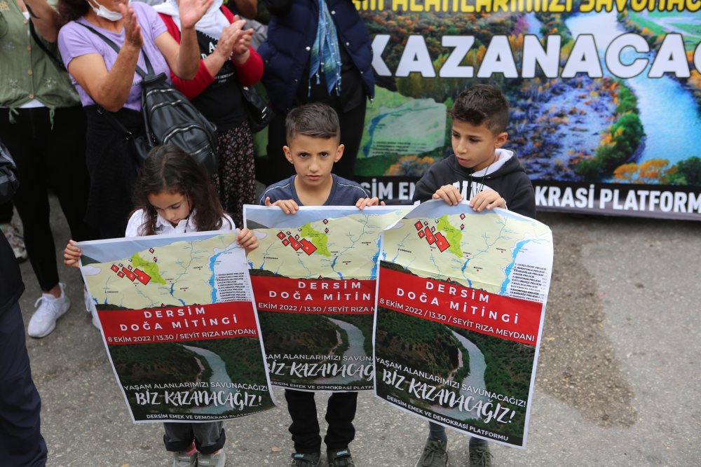 Emek ve Demokrasi Platformu'ndan madencilik projelerini protesto yürüyüşü