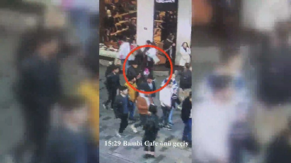 İstiklal Caddesi bombacısının yeni görüntüleri ortaya çıktı