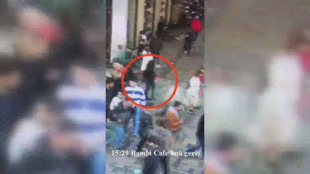 İstiklal Caddesi bombacısının yeni görüntüleri ortaya çıktı