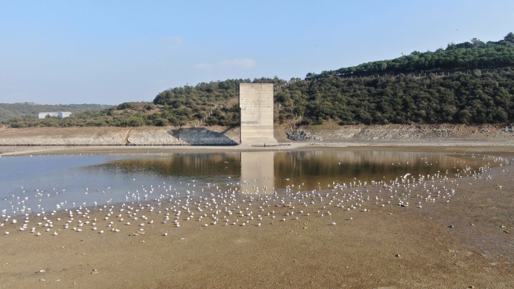 Alibeyköy Barajı son 10 yılın en düşük seviyesinde