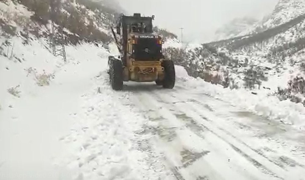 Şırnak'ta 20 köy ve 8 mezra yolu kardan kapandı