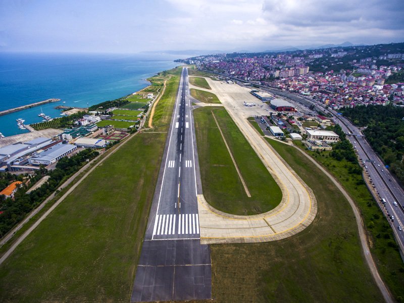 Trabzon Havaalanı'nda kıyı erozyonu tehlikesi