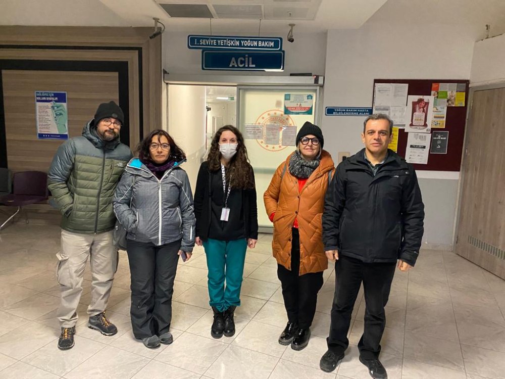 Deprem bölgesinde inceleme yaptılar; Prof. Dr. Yavuz: Şu an salgın yok, ama Suriye'deki kolera salgını endişe verici