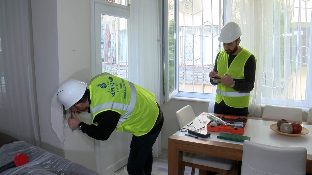 İstanbul'daki binalara hızlı tarama testi; 76 bin başvuru var