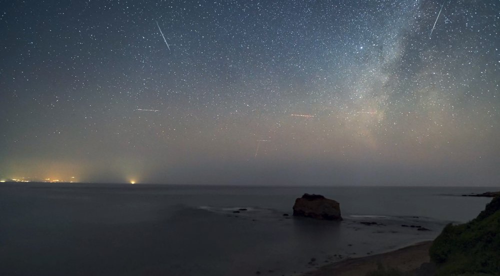 Perseid'in 'ateş topu', Seferihisar'da görüntülendi